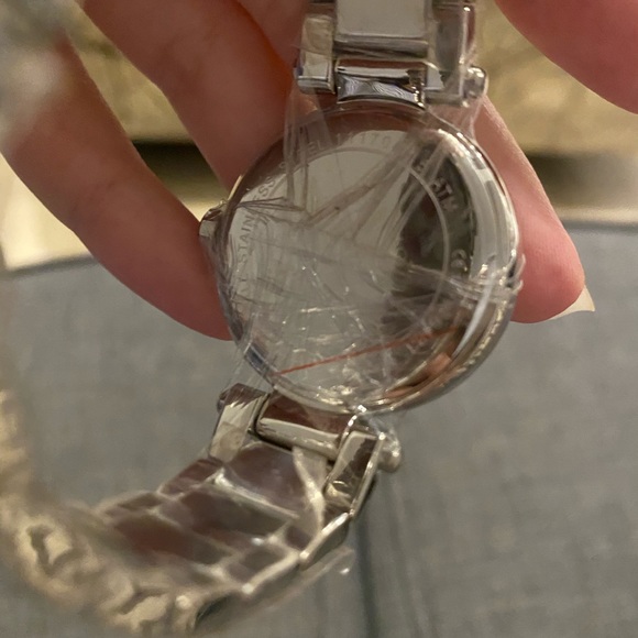 Nwot Michael Kors Watch pave design silver - Picture 4 of 8